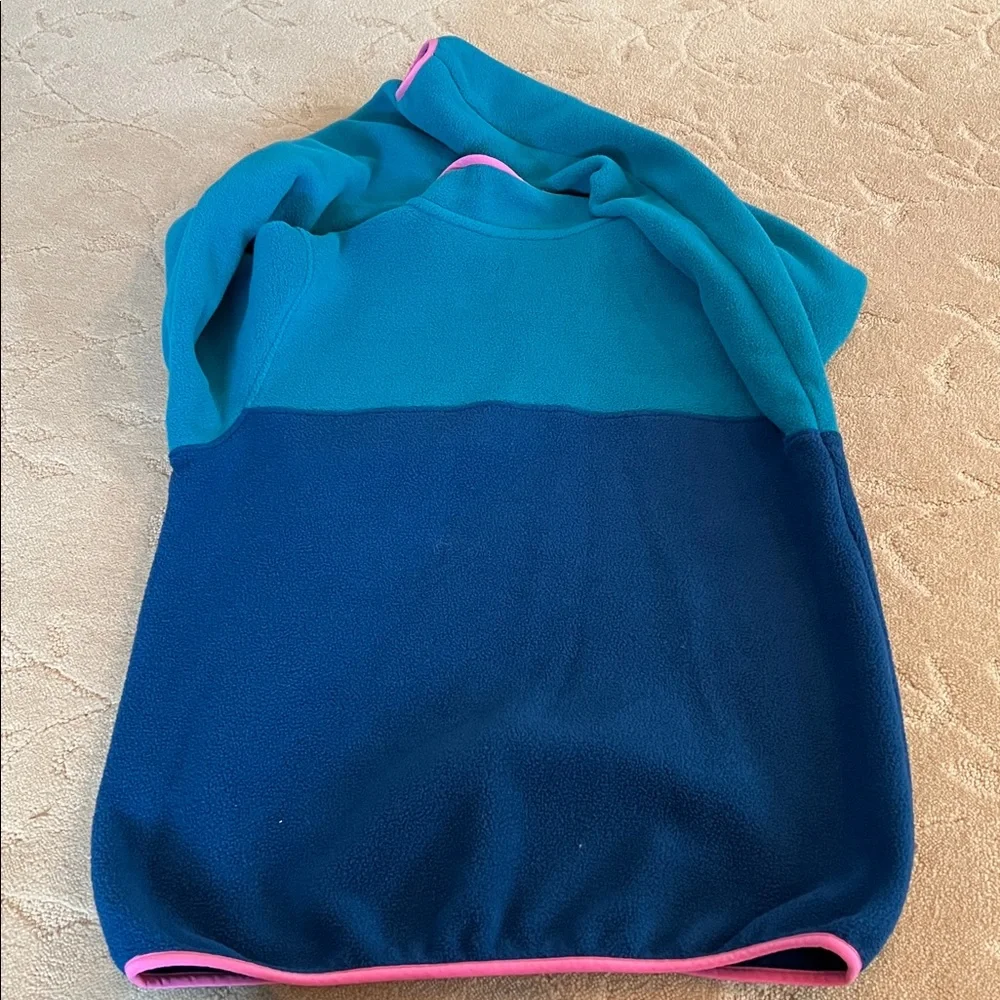 Patagonia Women's Lightweight Synchilla Snap-T Fleece Pullover Blue Small - Picture 5 of 5